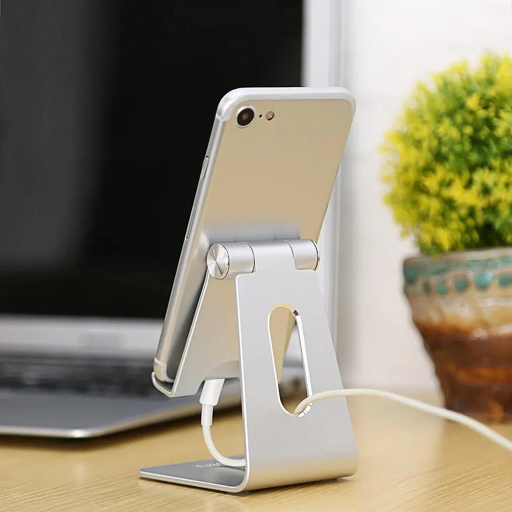 Mobile Phone Stand Foldable Tablets Phone Stand 270 Adjustable Roating Shaft Smartphones Aluminum Holder Cell Phone